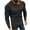 Black, variant on IROINNID Men's Sweater Round Neck Long Sleeve Jumper Mid-Length Solid Color Loose Pullover Slim-type Sports Sweater