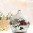 thumbnail image 3 of Christmas Decoration Balls Santa Deer Christmas Ball Clear Glass Ball Christmas Tree Ornament Hanging Ball Pendant Christmas Decoration Supplies Up to 25% Off, 3 of 8