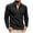 Black, variant on Xzbqbs Mens Cotton Polo Shirts Long Sleeve Casual Button Slim Fit Lightweight Pullover Classic Dress Shirts Golf Shirts for Men