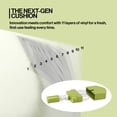 thumbnail image 3 of Relleno Cushion Foundation UNLEASHIA Healthy-Green, 15 g, vegano, 3 of 9