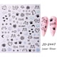 thumbnail image 1 of Pegatinas de dibujos animados en 3D para uñas de gato, calcomanía de manicura con diseño de tatuaje, Kawaii, cachorro, perro, Graffiti, animales, serie, nuevo, 1 of 4