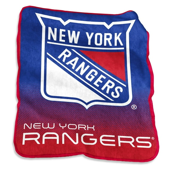 NY Rangers Raschel Throw
