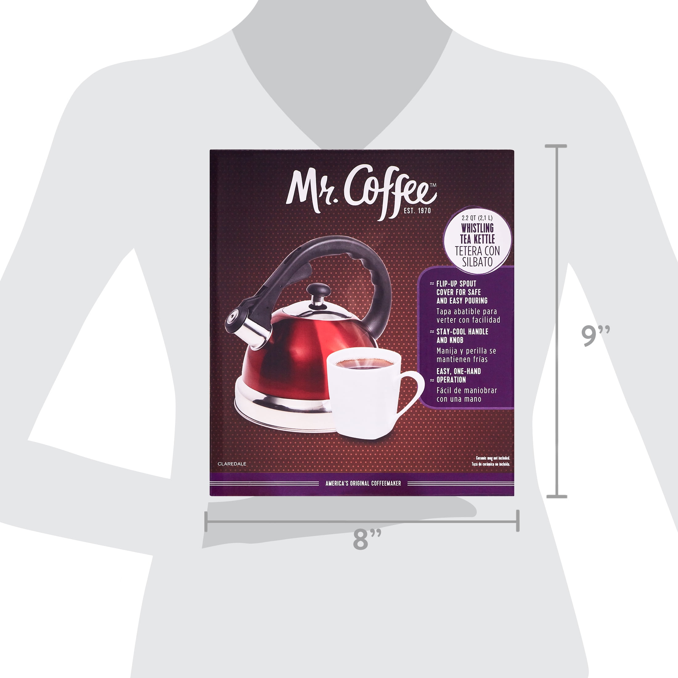 Coffee Claredale Qt Whistling Stainless Ireland Ubuy