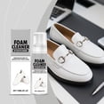 thumbnail image 1 of Limpiador de Zapatos en Espuma, Solución de Limpieza Suave con Eliminación de Manchas, Fórmula Anti-Amarillamiento, Botella de 120ml para Zapatillas, Deportivas y Zapatos Blancos, 1 of 9