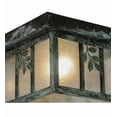 thumbnail image 3 of Meyda Tiffany 52816 Hyde Park Sprig 14" Wide Flush Mount Square Ceiling Fixture -, 3 of 7