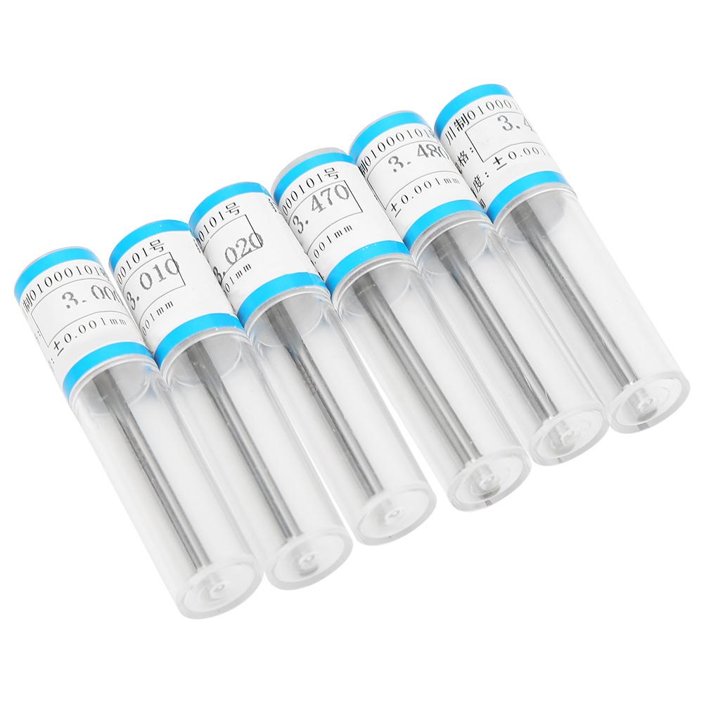 Tebru 50pcs 33.49mm Plug Pin Gage Set 0.001mm Tolerance Bearing Steel