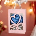 thumbnail image 6 of Gift Boxes, Clear Gift Box - 12x8x4 In Transparent Window Flower Tote Bag, Romantic Gift Box for Girlfriend on Valentine's Day, 6 of 6