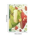 thumbnail image 2 of ZFLMY Frog Mushroom Sleeping Fast Absorption Home Diatom Mud Mats Non-Slip - Set of 2 24x16in, 2 of 4