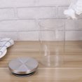 thumbnail image 4 of Recipiente hermético de vidrio para almacenar alimentos, resistente a la humedad, con tapa de acero inoxidable para frutos secos, cereales, especias y aperitivos (95 x 140 cm), 4 of 8