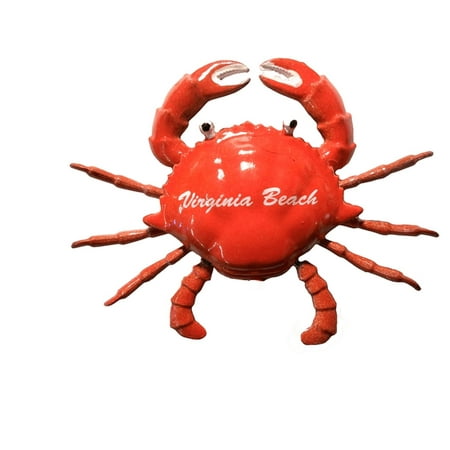 

Virginia Beach Wiggly Crab Fridge Magnet