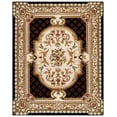 thumbnail image 2 of SAFAVIEH Classic Flanagan Oriental Wool Area Rug, Black, 9'6" x 13'6", 2 of 8