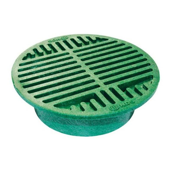 B & K 20 Green Round Grate 8 in.