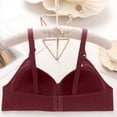 thumbnail image 3 of Hrsba Womens Wireless Bra Maternity Nursing Bra Three Hook Closure Breathable Stretch Everyday Comfortable Bra, 3 of 5