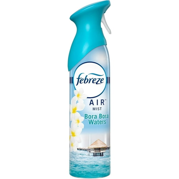 Febreze Odor Fighting Air Freshener, Bora Bora Waters, 8.8 Oz, 2 pack