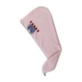 thumbnail image 2 of Turbie Twist, Hair Towel Wrap, Fleece Dry Hair Cap, Super Absorbent Quick Drying, Soft Breathable Shower Cap for Women, 2 of 6