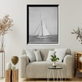 thumbnail image 4 of Historic Framed Print, Columbia and Shamrock II maneuvering for the start, 17-7/8" x 21-7/8", 4 of 9