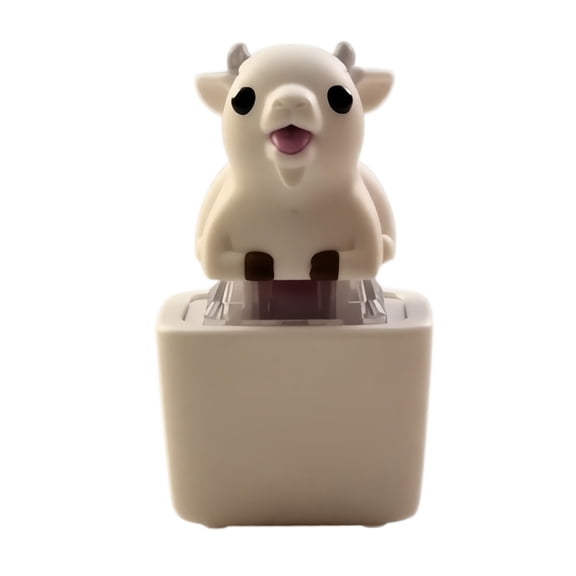 Sheep Croaking Fidget Toy Quacking Stress Relief Keychain with Rechargeable Clicker Sensory Anxiety Toy for Adults Teens Office Desk School Travel Use