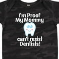 thumbnail image 4 of Inktastic Proof Mommy Cant Resist Dentist Dad Boys or Girls Baby Bodysuit, 4 of 5
