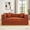 Orange, variant on 78"Folding Sofa Bed Convertable Corduroy Couch King Size Floor Sleeper 4-in-1 DIY Combination Modular Sofa Fold Out.