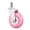 pink single, variant on Heavy Duty 3 Inch ABS Casters for Furniture with Quiet Rollers & Easy Installation Multiple Purpose for Chairs & Sofas