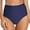 Navy Blue, variant on RELLECIGA Women's High Waisted Bikini Bottom Tummy Control Swimsuit Bottom