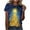 Multicolor A1, variant on Halloween Sequin Pumpkin Women Tops Retro Fall Print Crew Neck T-Shirt Thanksgiving Day Going Out Sweatshirts for Women