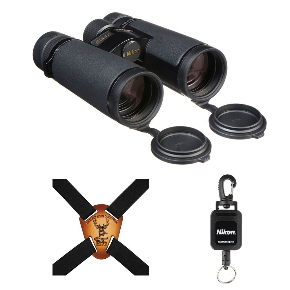 Nikon 8x42 Monarch HG Binocular (16027) with Nikon Retractable Rangefinder Tether & Binocular