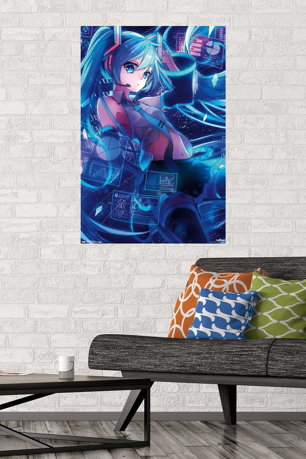 Hatsune Miku - Screens Wall Poster