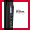 thumbnail image 4 of Revlon Perfect Heat 1" Ceramic Digital Flat Iron, Black, 4 of 7