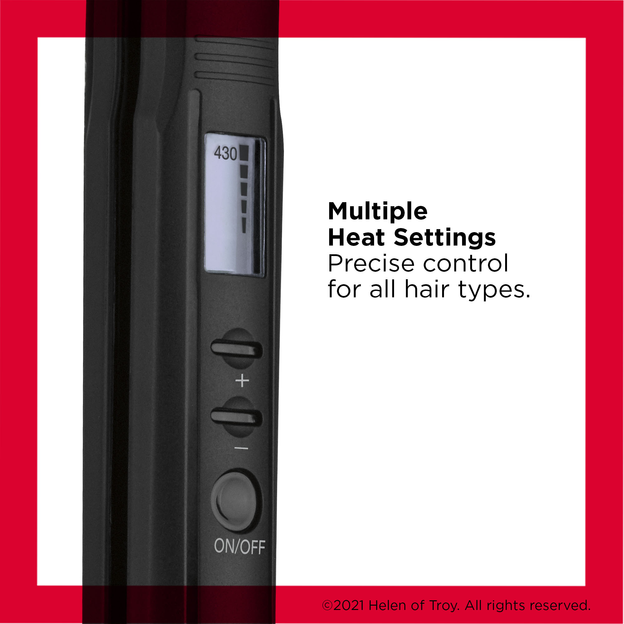 Revlon Perfect Heat 1" Ceramic Digital Flat Iron photo 3