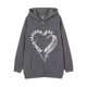 thumbnail image 1 of Sudadera con capucha oscura de hip-hop gótico Harajuku Y2k con estampado de letras y cremallera para hombres y mujeres, chaqueta Harajuku, sudadera, 1 of 5