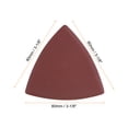 thumbnail image 2 of 100uds Triangular Gancho y Bucle Lija Papeles 800/1200/1500/2000 Granos 3-1/8" Almohadillas Ratón Detalle Lijadora Papeles (25uds de Cada Grano), 2 of 6