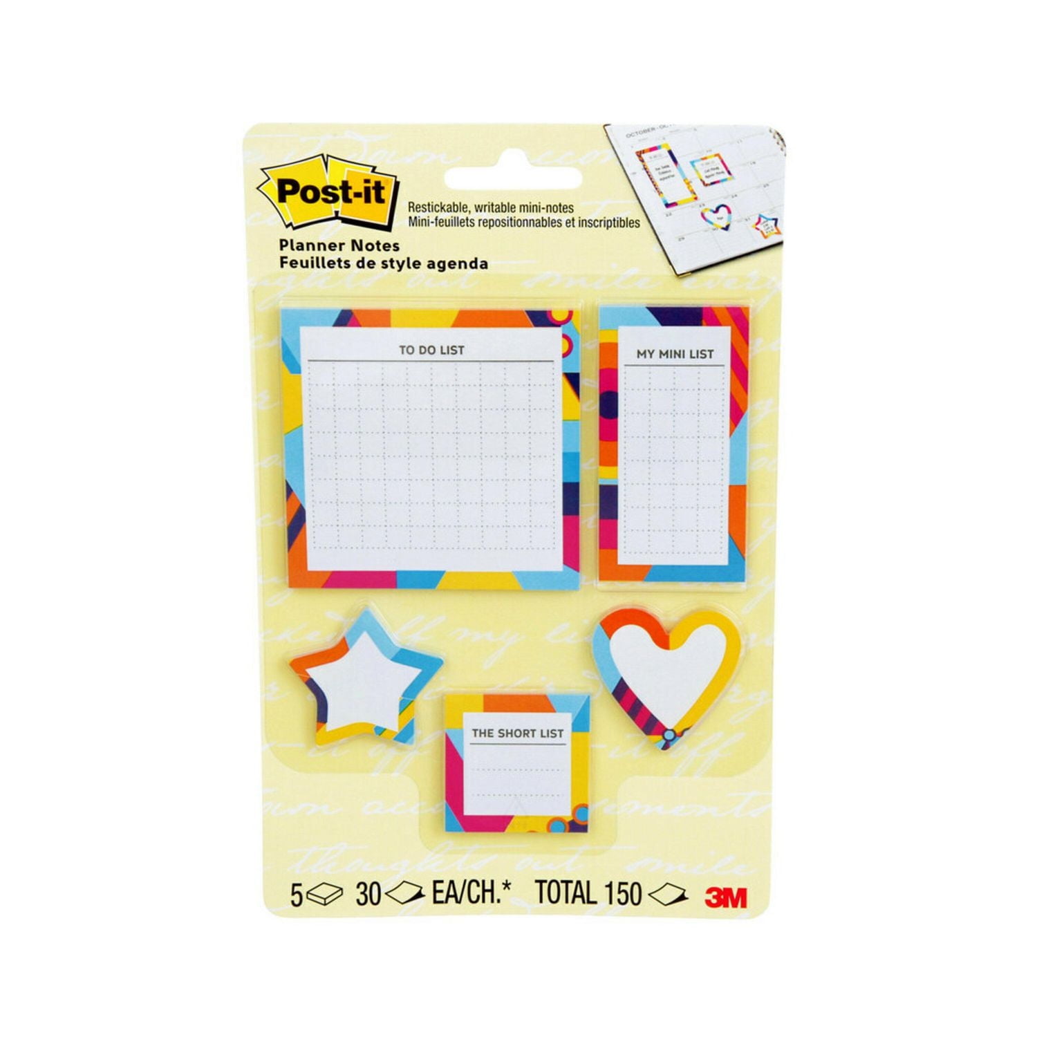 Feuillets super collants Post-it®, 3345-8SSMX2-EF, 8 blocs/ paquet