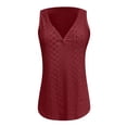 thumbnail image 4 of Tshirts Shirts for Women Tops Solid Color Casual Tank Top for Loose Fit Basic Tee Soft Breathable Everyday Wear Comfortable Staple Layering Piece, 4 of 4