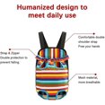 thumbnail image 2 of Pet Dog Cat Carrier Backpack Legs Out Front Pet Carrier Rucksack Hands Free Puppy Shoulder, 2 of 5