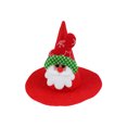 thumbnail image 1 of UDIYO Pet Headgear Pet Christmas Hat Adjustable Ultra-Light Vibrant Color Easy-wearing Dress Up Non-woven Fabric Xmas Tree Elk Style Dog Cat Cosplay Xmas Hat Pet Supplies, 1 of 7