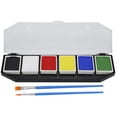 thumbnail image 2 of Face Paint Kit, Water Soluble Multifunctional Body Paint Palette Safe  for Birthday Party for Performance for Cosplay, 2 of 7