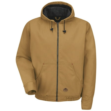 Red Kap® Blended Duck Zip-Front Hooded Jacket
