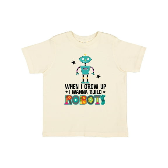 Inktastic Future Robot Builder Robotics Engineer Boys or Girls Toddler T-Shirt