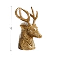thumbnail image 3 of Christmas Reindeer Wine Bottle Holder, Cute Deer Holiday Decoration, Festive Bottle Wrap Ornament, Winter Party Table Decor Accessory for Home Kitchen Dining Display, 3 of 6