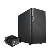 Rosewill FBM-X2-400-HELIX Micro ATX Mini Tower Desktop Gaming PC Computer Case with Pre-Installed 400W PSU, 240mm AIO Support, USB 3.0