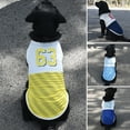 thumbnail image 2 of Dog Casual Shirt Pet Sport Vest Breathable Soft Basic Dog Clothes for Small Medium Large Boy Girl Dogs, 2 of 8