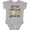 AC-Heather Grey, variant on My Tia Loves Me with Sloth and Hearts Boys or Girls Baby Bodysuit