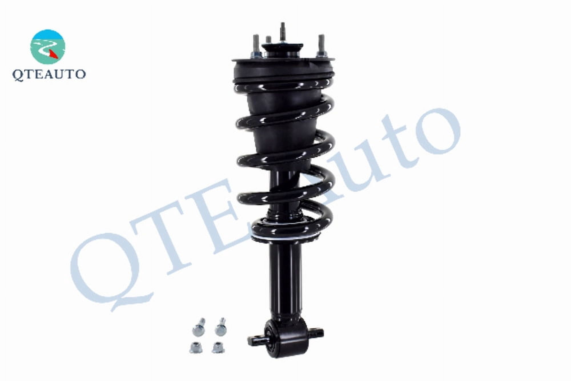 Set of 4 Front Upper Control Arm Ball Joint-Quick Complete Strut-Coil Spring Assembly For 2015 2016 Chevrolet Suburban RWD