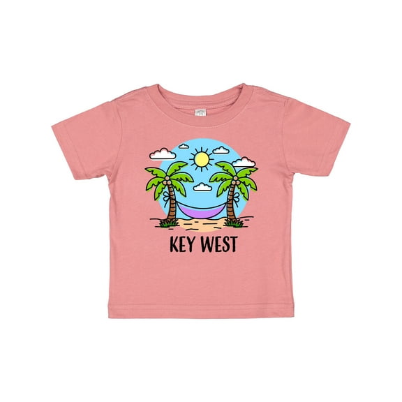 Inktastic Summer Vacation in Key West Boys or Girls Baby T-Shirt