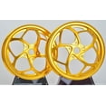 thumbnail image 2 of MOS Forged Aluminum Alloy Wheels Rims for Vespa GTS 300 NON-ABS Gold Color, 2 of 10