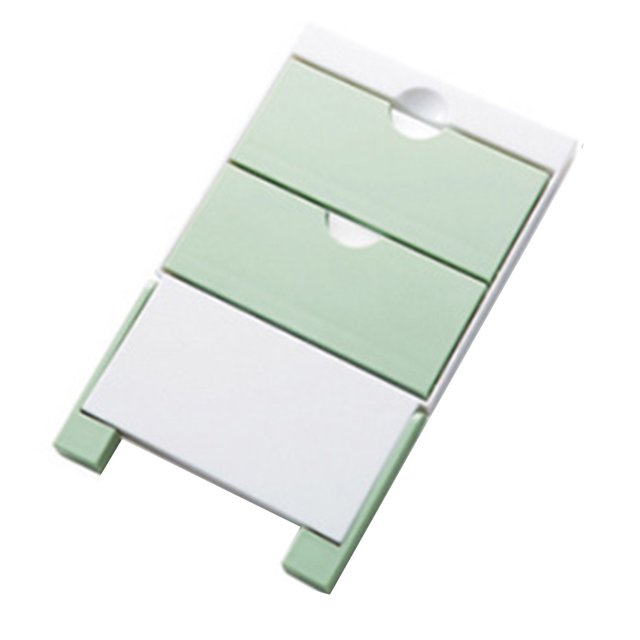 Soporte ajustable para estante de almacenamiento de rollo de película adhesiva de cocina montado en la pared verde claro
