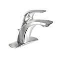 thumbnail image 2 of Moen Zarina Chrome One-Handle High Arc Bathroom Faucet, 2 of 4