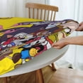 thumbnail image 3 of Bosses Cuphead Round Tablecloth Fitted Elastic Tablecloths Indoor Outdoor Table Cover Decor For Kitchen Picnic Party, 3 of 8