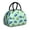 Alien UFO Pale, variant on Alien and Meteor Black Pattern Insulated Lunch Bag,Leakproof Large Capacity Lunch Box for Work,Picnic or Travel,11.4 X 6.7 X 8.3 Inches